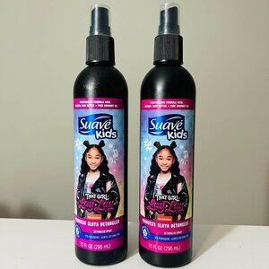 2 NEW Suave Kids Princess Slaya Detangler Spray